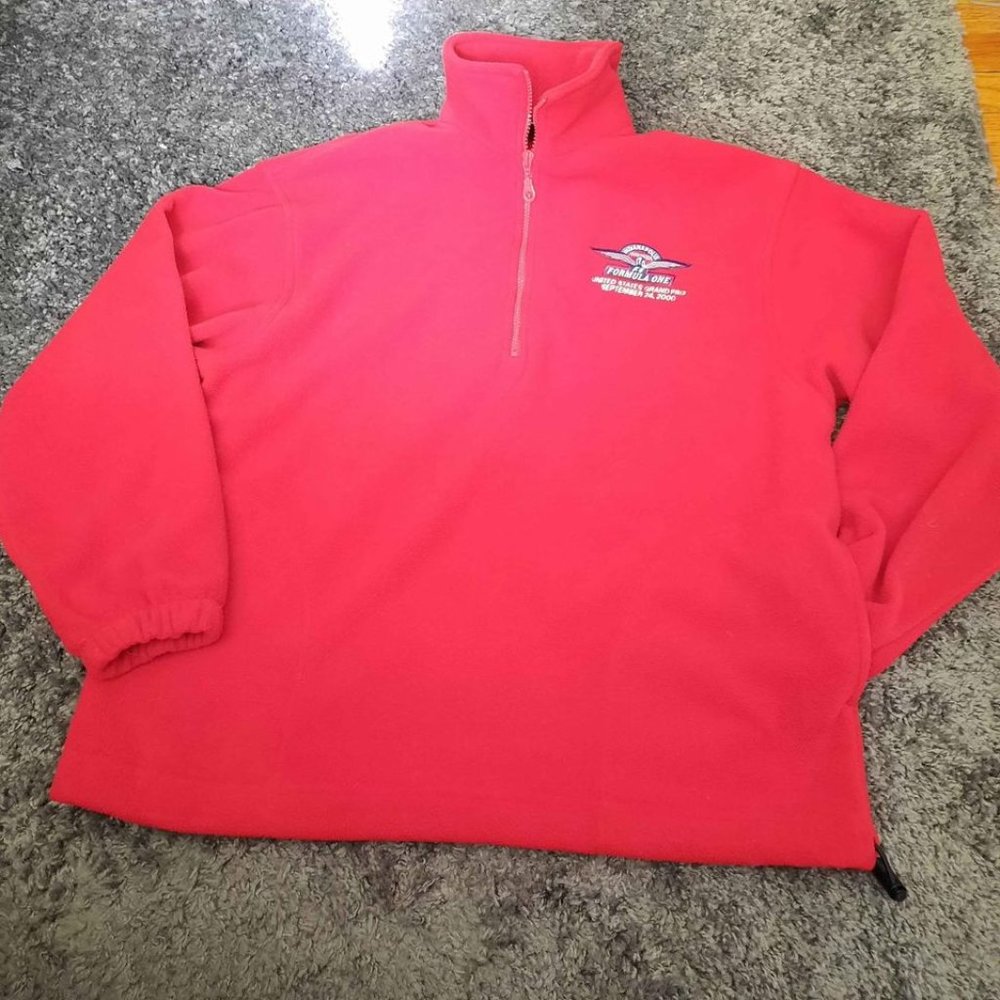 Vintage Indianapolis Formula One AKWA 3/4 Zipper Jacket (Size: Medium